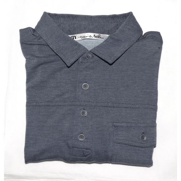 Travis Mathew "Desert Pines" Men's Short Sleeve Golf Polo Shirt Size Medium - Picture 6 of 8